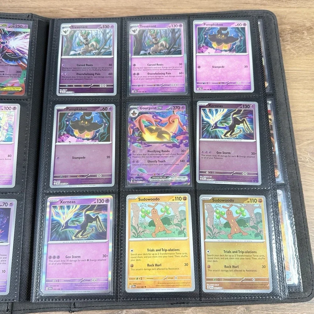 Pokemon Chaos Rising Complete Master Set 100% Plus Gamegenic Binder Included